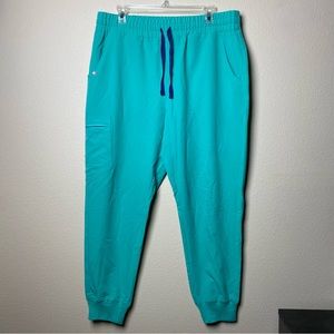FIGS Zamora High Waisted Jogger LP - Surgical Green